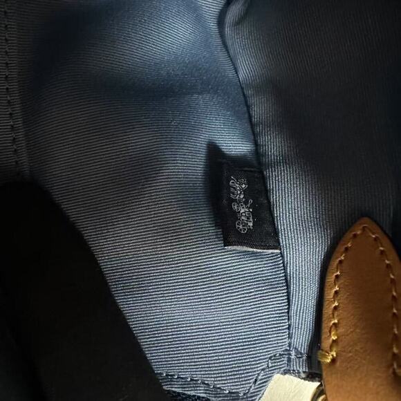 Coach Ashton Shoulder Crossbody Bag in Signature Denim Gold/Denim Natural CY700 - Picture 13 of 13